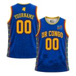 Democratic Republic of Congo Custom Basketball Jersey