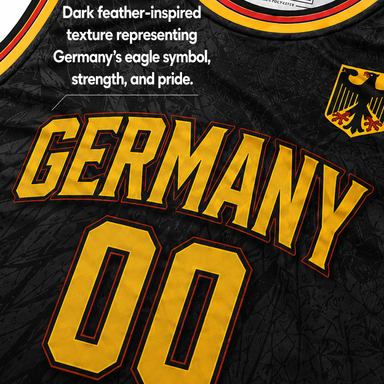 Germany Custom Basketball Jersey - Image 4