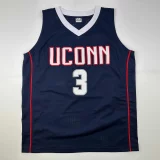 Diana Taurasi Autographed #3 UConn Connecticut Basketball Jersey