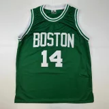 Bob Cousy Autographed #14 Boston Basketball Jersey