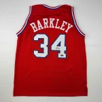 Charles Barkley Autographed #34 Philadelphia Basketball Jersey