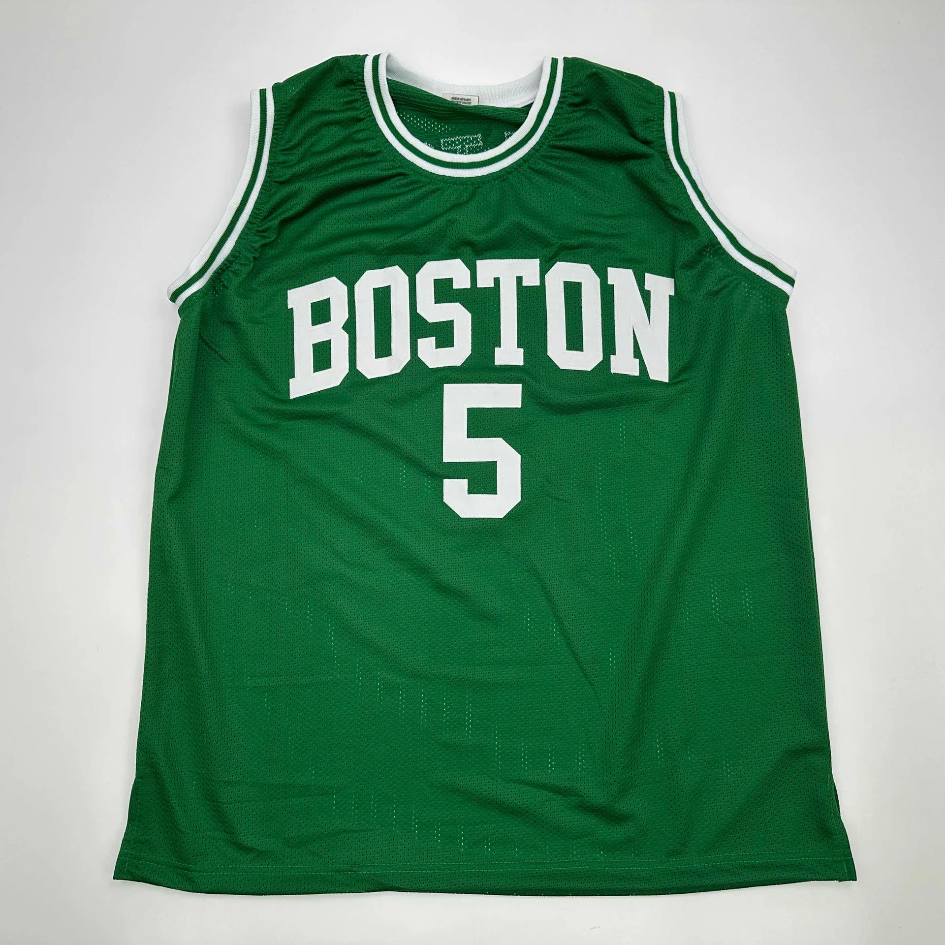Bill Walton Autographed #5 Boston Basketball Jersey