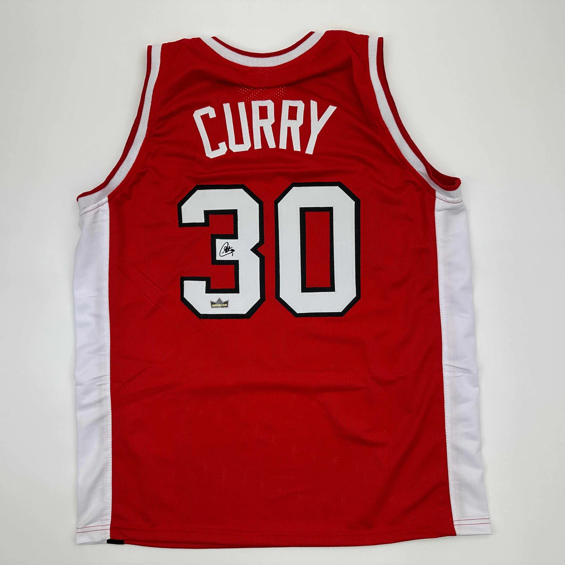 Stephen Curry Autographed #30 Davidson Basketball Jersey