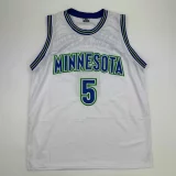 Anthony Edwards Autographed #5 Minnesota Basketball Jersey