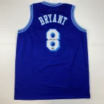 Kobe Bryant Autographed #8 Los Angeles Basketball Jersey