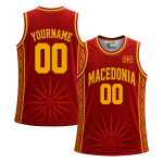 Macedonia Custom Basketball Jersey