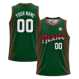 Mexico Custom Basketball Jersey