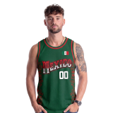 Mexico Custom Basketball Jersey