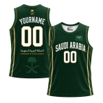 Saudi Arabia Custom Basketball Jersey
