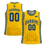 Ukraine Custom Basketball Jersey