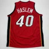 Udonis Haslem Autographed #40 Miami Basketball Jersey