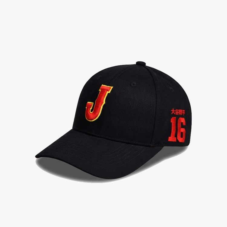 Shohei Ohtani Japan Hat, #16 Black Baseball Cap | 99Jersey