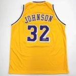 Earvin Magic Johnson Autographed #32 Lakers Basketball Jersey
