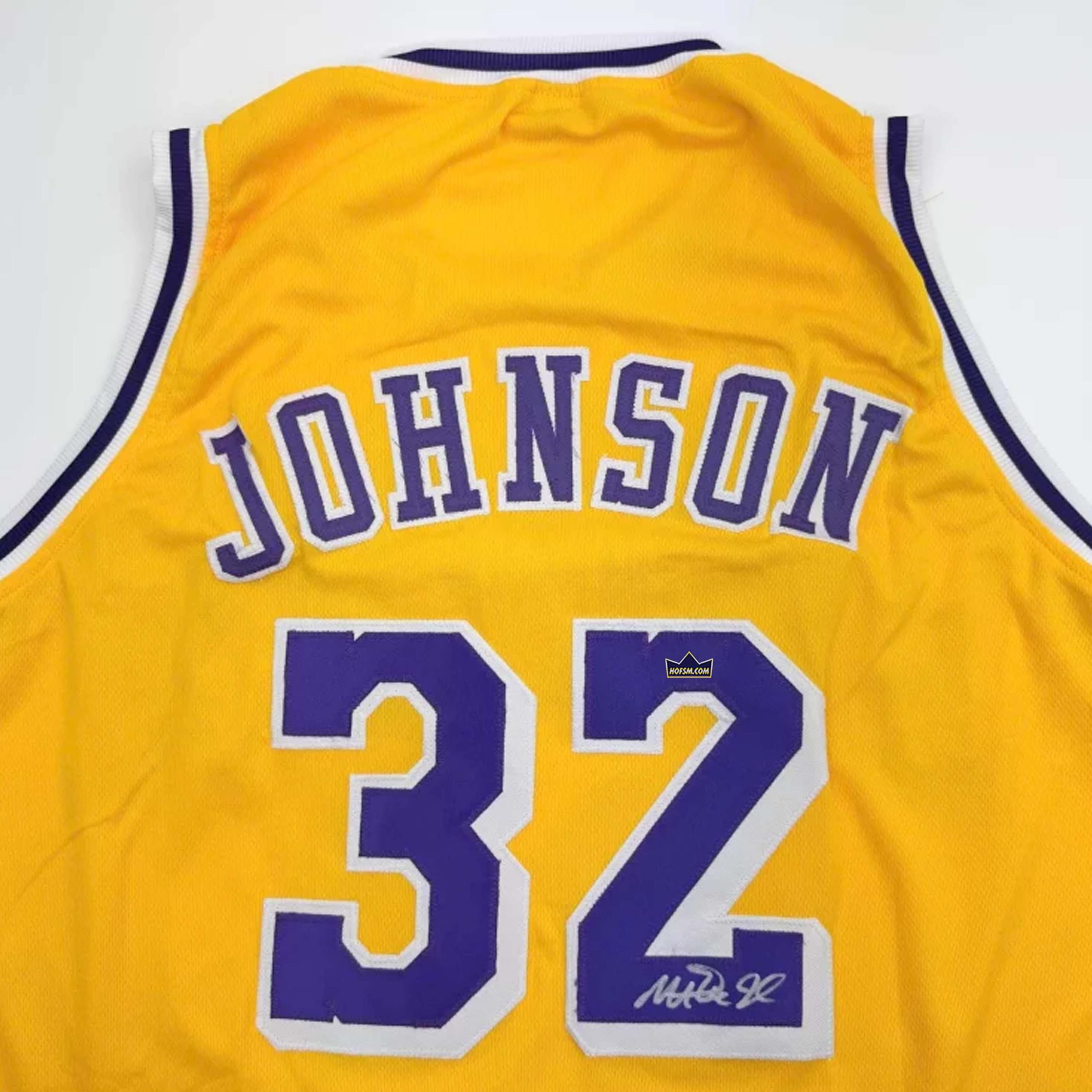 Earvin Magic Johnson Autographed #32 Lakers Basketball Jersey