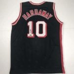 Tim Hardaway Autographed #10 Miami Basketball Jersey