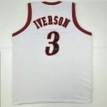 Allen Iverson Autographed #3 Philadelphia Basketball Jersey