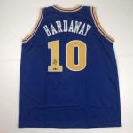 Tim Hardaway Autographed #10 Golden State Basketball Jersey