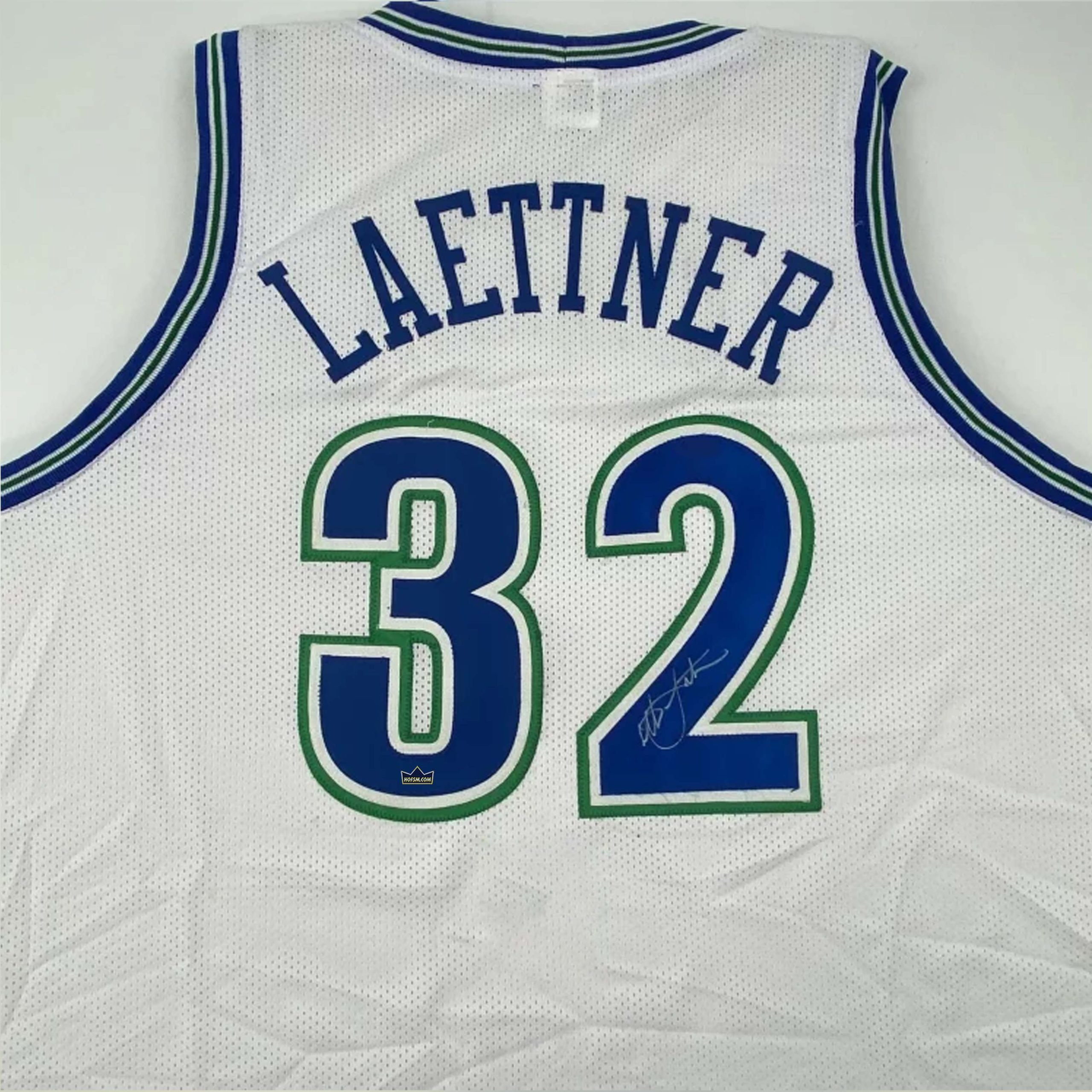 Christian Laettner Autographed #32 Minnesota Basketball Jersey