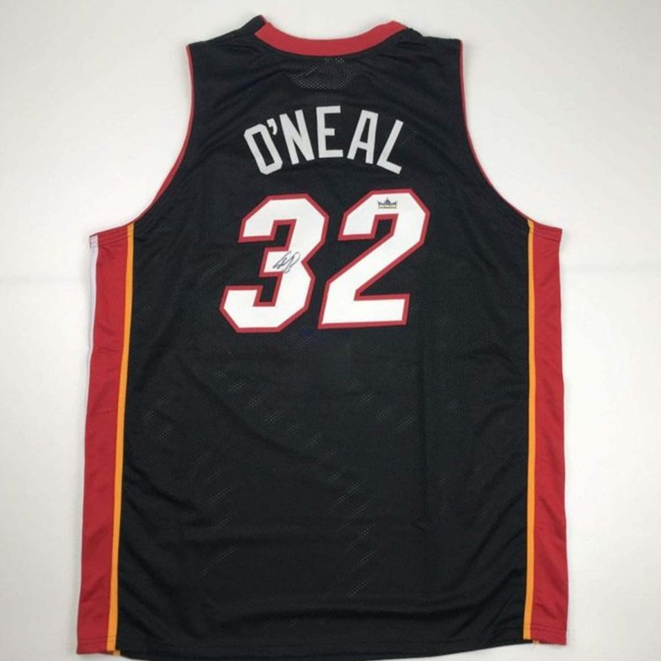 Shaq O'Neal Autographed #32 Miami Basketball Jersey