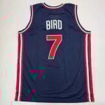 Larry Bird Autographed #7 USA Basketball Jersey