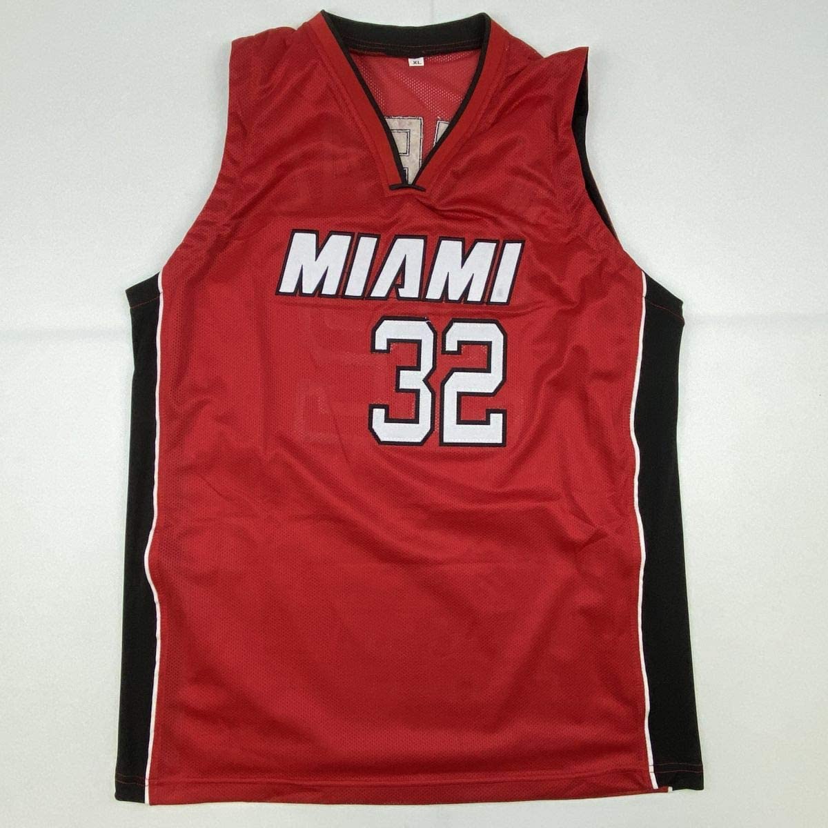 Shaq O'neal Autographed #32 Miami Basketball Jersey