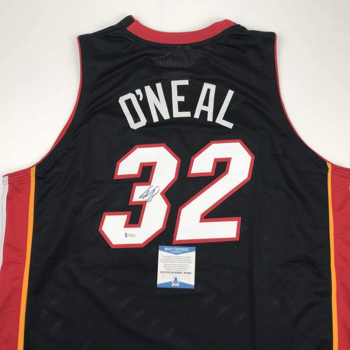 Shaq O'Neal Autographed #32 Miami Basketball Jersey