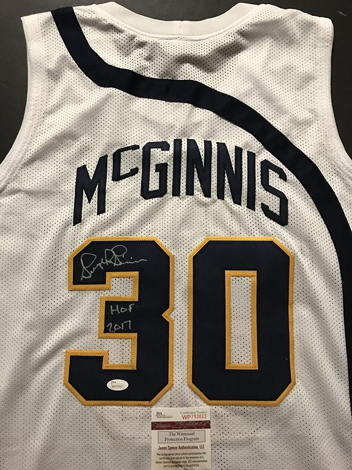 George McGinnis Autographed #30 Indiana Basketball Jersey