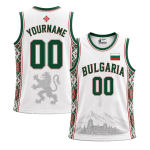 Bulgaria Custom Basketball Jersey