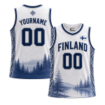 Finland Custom Basketball Jersey