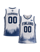 Finland Custom Basketball Jersey