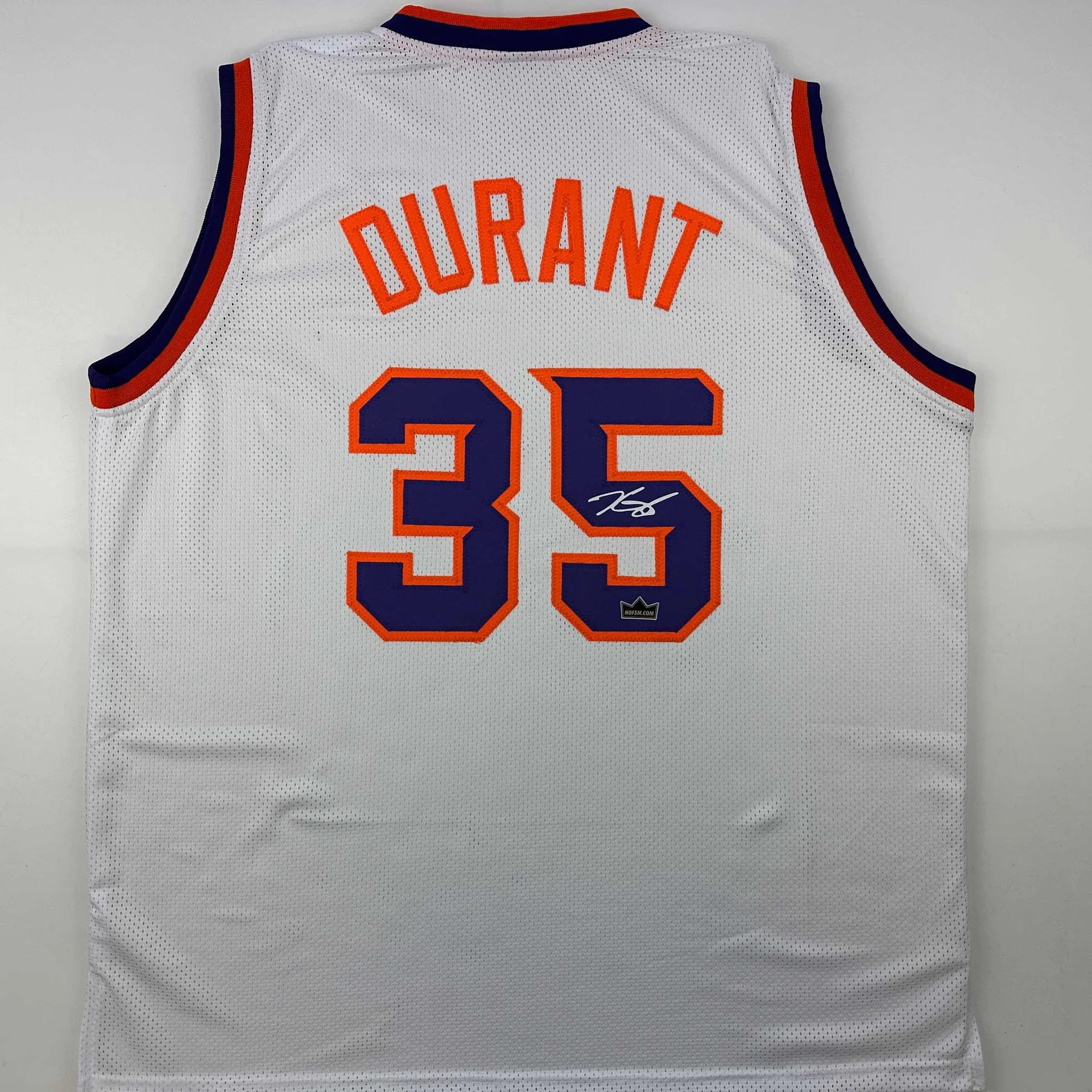 Kevin Durant Autographed #35 Phoenix Basketball Jersey