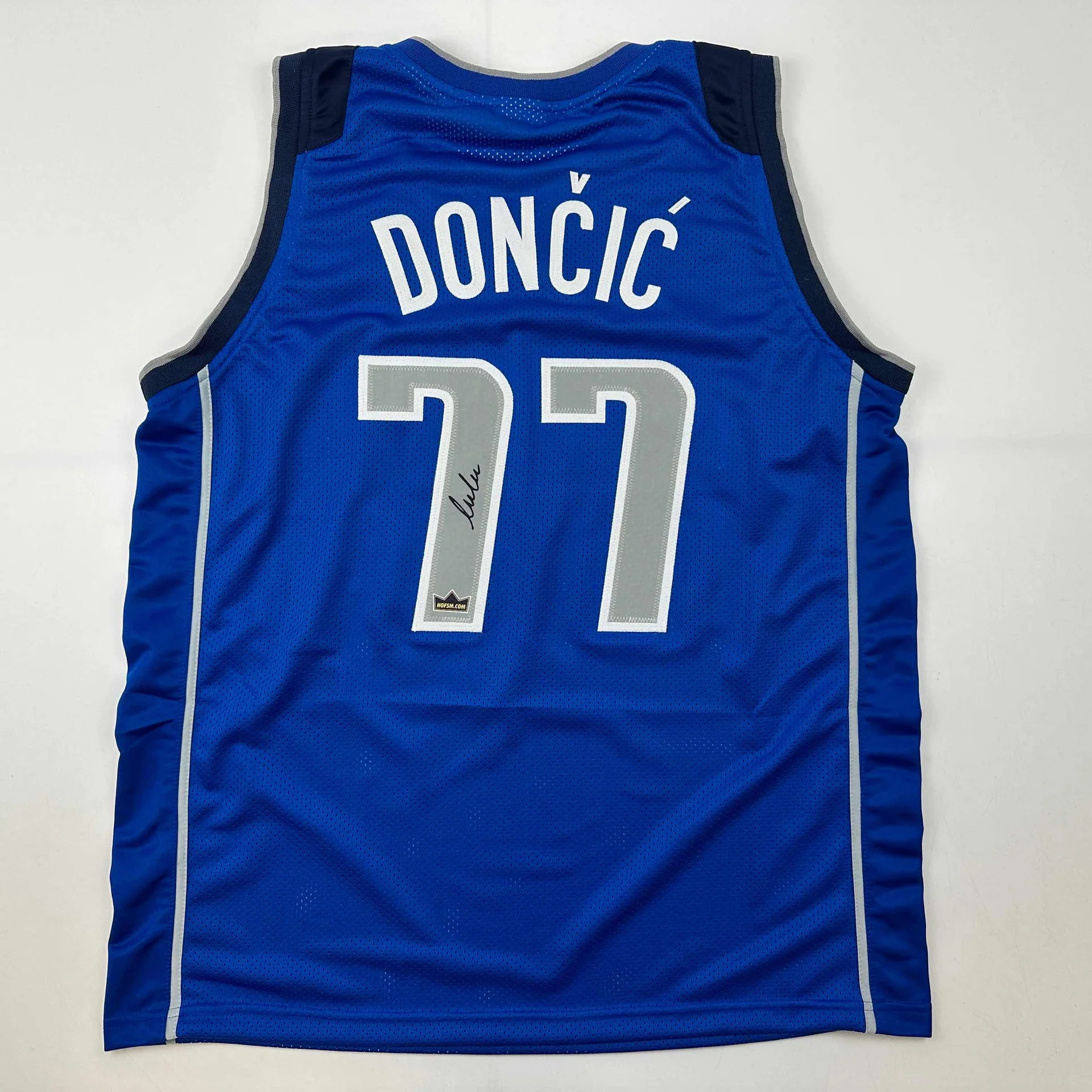 Luka Doncic Autographed #77 Dallas Basketball Jersey