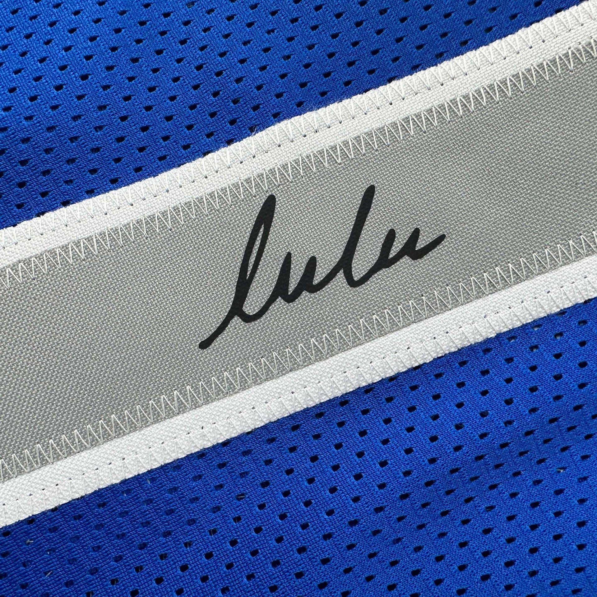 Luka Doncic Autographed #77 Dallas Basketball Jersey