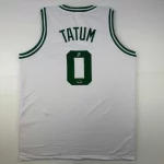 Jayson Tatum Autographed #0 Boston Basketball Jersey