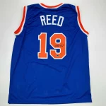 Willis Reed Autographed #19 New York Basketball Jersey
