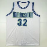 Christian Laettner Autographed #32 Minnesota Basketball Jersey