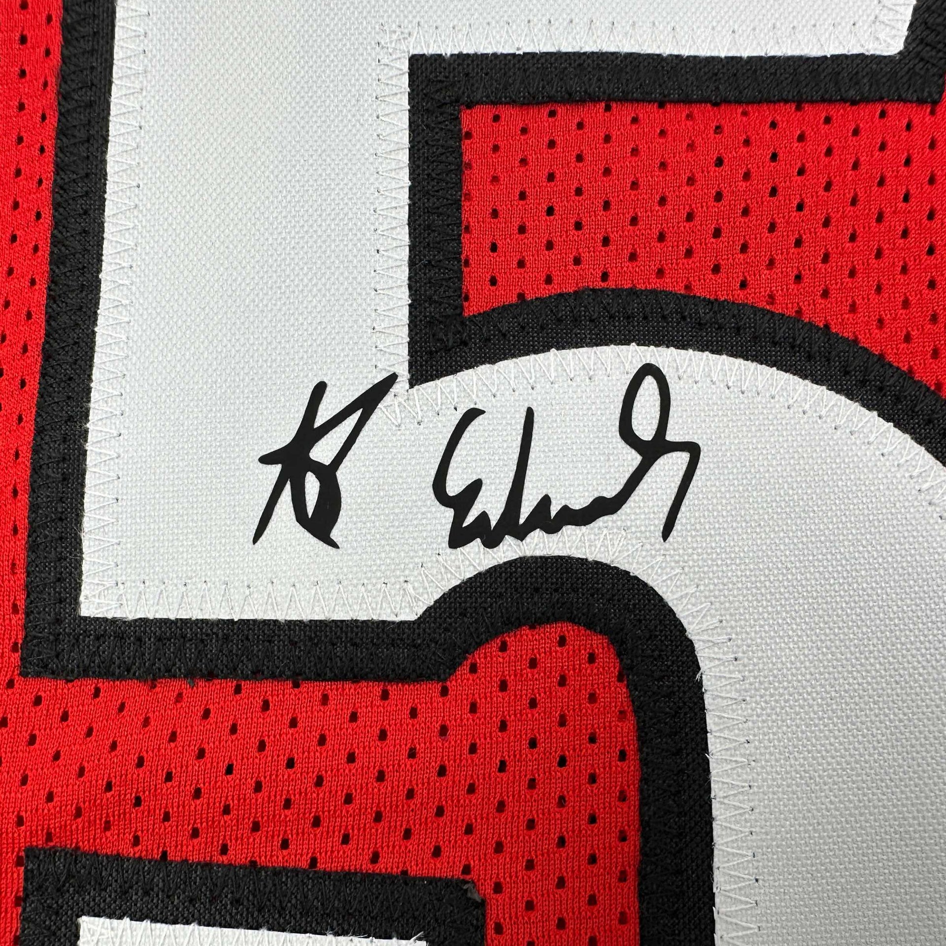 Anthony Edwards Autographed #5 Georgia Basketball Jersey