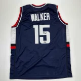 Kemba Walker Autographed #15 UConn Basketball Jersey