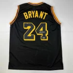 Kobe Bryant Autographed #24 Los Angeles Basketball Jersey