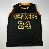 Kobe Bryant Autographed #24 Los Angeles Basketball Jersey