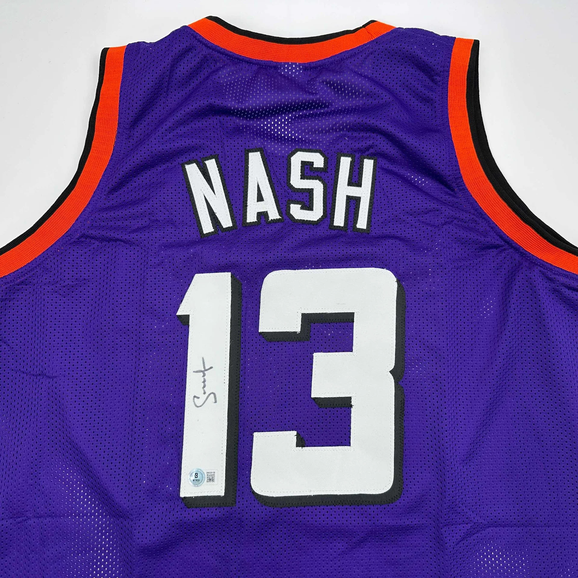 Steve Nash Autographed #13 Phoenix Basketball Jersey
