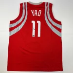 Yao Ming Autographed #11 Houston Basketball Jersey