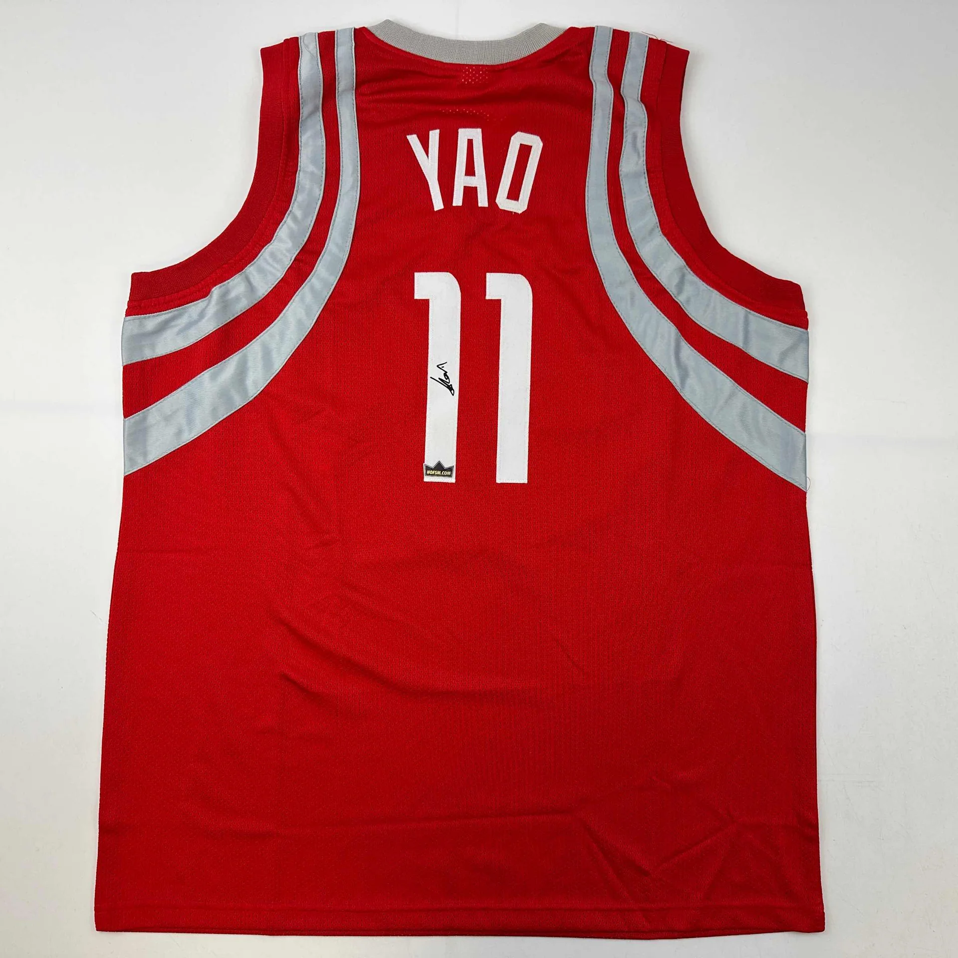 Yao Ming Autographed #11 Houston Basketball Jersey