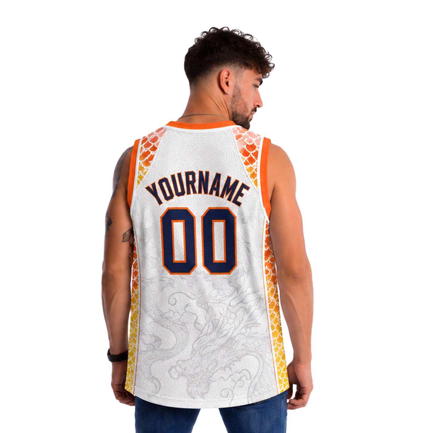 Bhutan Custom Basketball Jersey - Image 3
