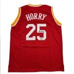 Autographed Robert Horry #25 Houston Rockets Basketball Jersey