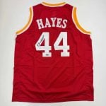 Autographed Elvin Hayes #44 Houston Rockets Basketball Jersey