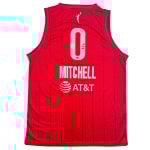 Autographed Kelsey Mitchell #0 Indiana Red Basketball Jersey
