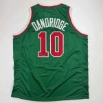 Autographed Bob Dandridge #10 Milwaukee Bucks Basketball Jersey