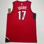 Shaedon Sharpe Autographed #17 Portland Trail Blazers Basketball Jersey