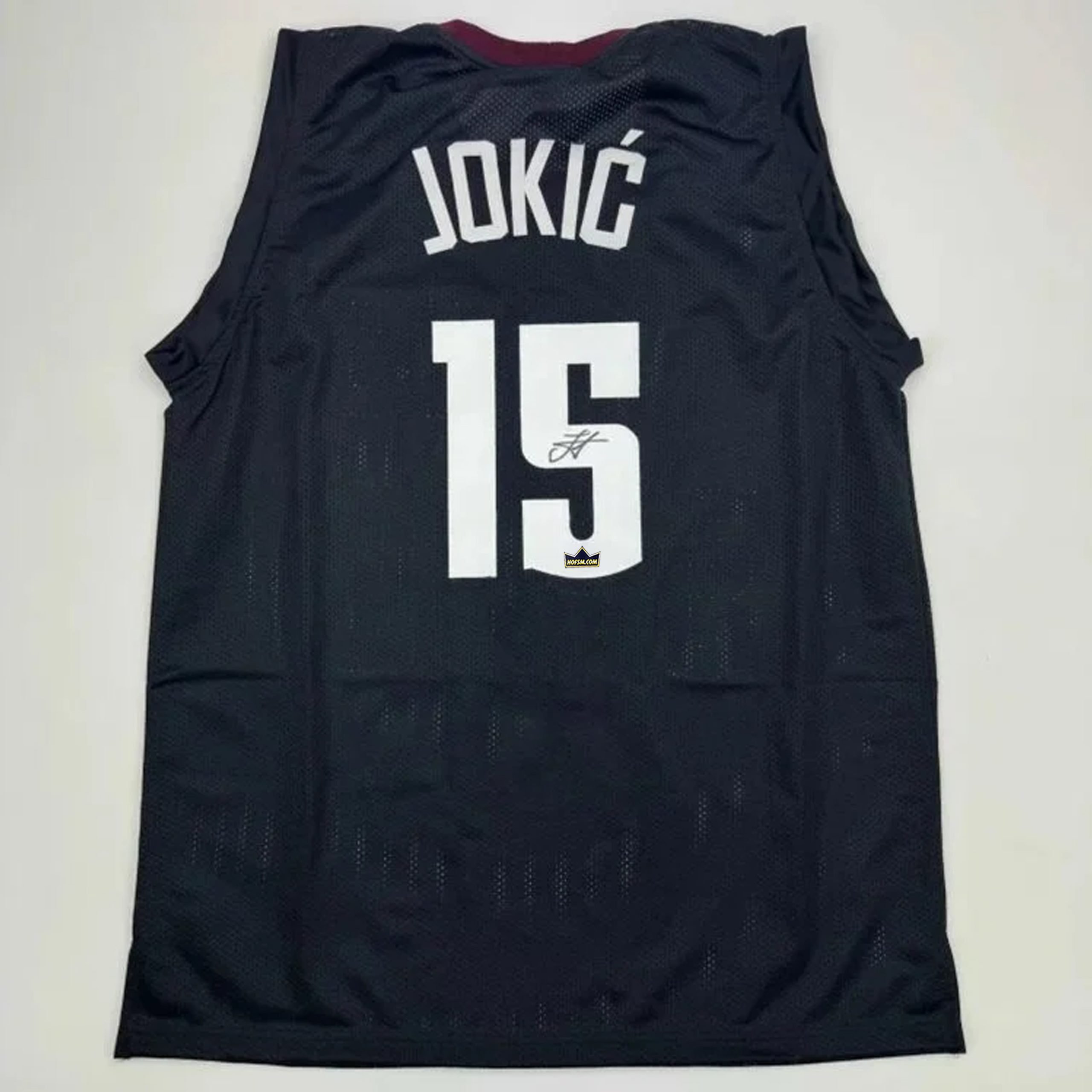 Autographed Nikola Jokic #15 Denver Nuggets Basketball Jersey